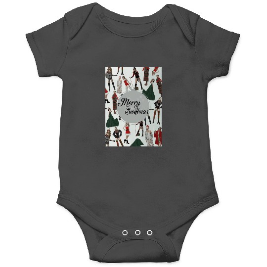 Discover Taylor Christmas Card (Merry Swiftmas) Onesies