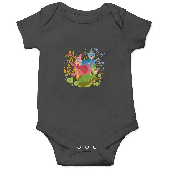 Discover Disney Princess  Sleeping Beauty Flora Fauna Merryweather Onesies