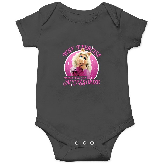 Disney The Muppets Miss Piggy Why Exercise Accessorize Onesies