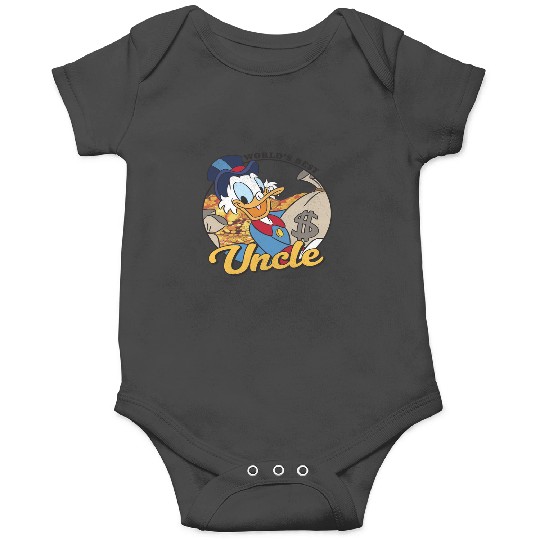 Discover Disney DuckTales Scrooge McDuck World's Best Uncle Long Sleeve T-Shirt Onesies