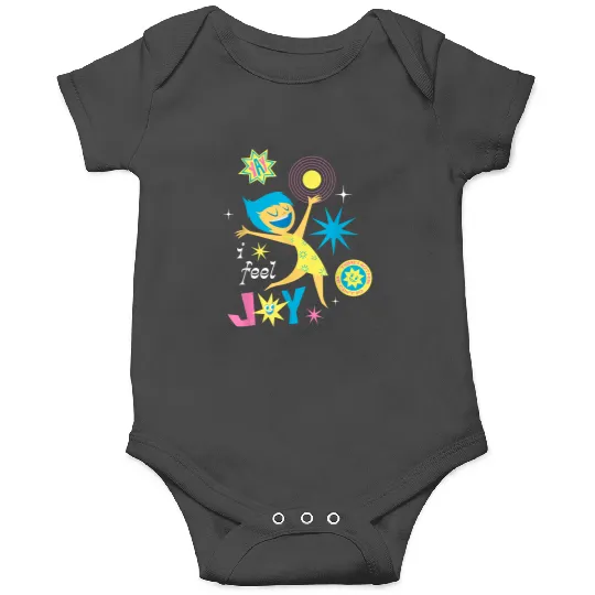 Disneyss Pixars Inside Out 2 Yay I Feel Joy Vintages Logo Onesies