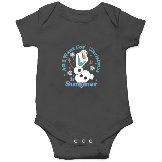Discover Disney Frozen Olaf All I Want For Christmas Is Summer Onesies
