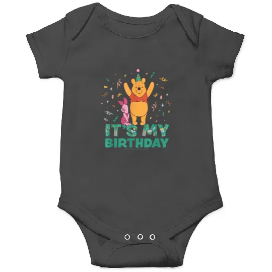 Disneyss Winnie The Pooh Piglet Its My Birthday Party Onesies