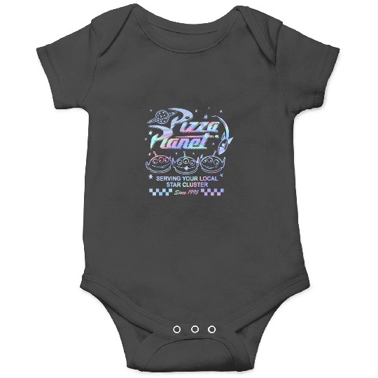 Disney Pixar Toy Story 3 Pizza Planet Aliens Hologram Onesies