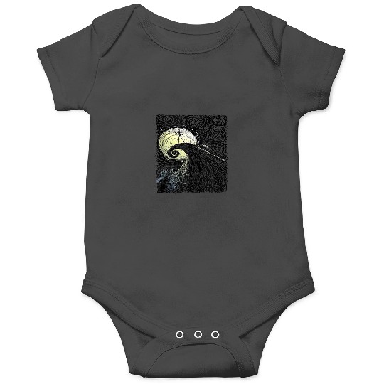 Discover Disney The Nightmare Before Christmas Spiral Hill Portrait Tank Top Onesies