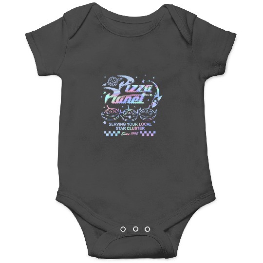 Disney Pixar Toy Story 3 Pizza Planet Aliens Hologram Onesies
