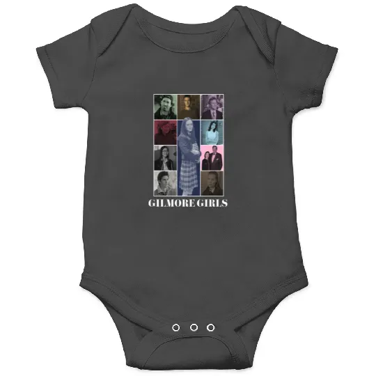 Gilmore Girls Eras Tour White Print Onesies