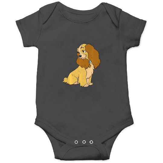 Discover Disney Lady And The Tramp Lady Simple Portrait Onesies