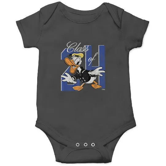 Discover Disney Donald Duck Class of ‘24 Graduation 2024 Retro Premium Onesies