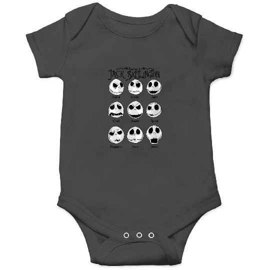 Womens Disney The Nightmare Before Christmas Emotional Jack V-Neck Onesies