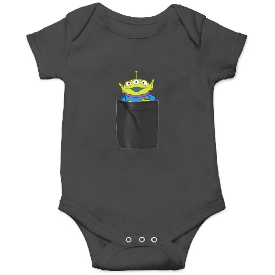 Disney Pixar Toy Story Alien Faux Pocket Onesies