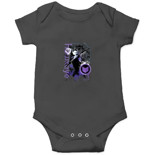 Marvel Hawkeye Disney Plus Target Paint Splatter Onesies