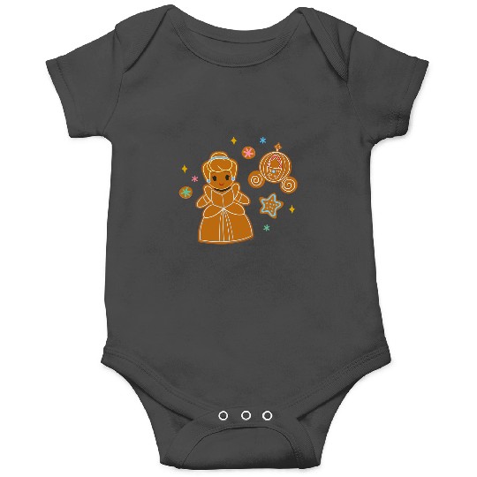 Disney Princess Holiday Christmas Gingerbread Cinde Onesies
