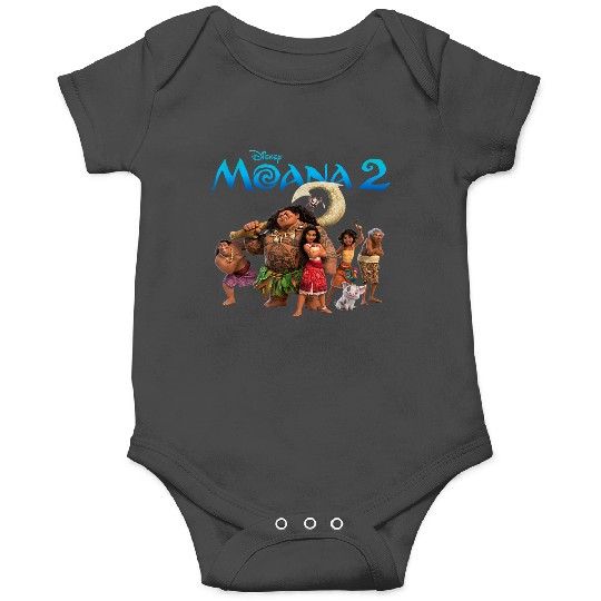 Disneyss Moana 2 Oceania Adventure Big Crew Panel Onesies