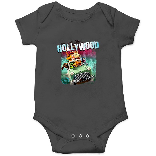 Discover Disney The Muppets Neon Voyage To Hollywood Group Poster Premium Onesies