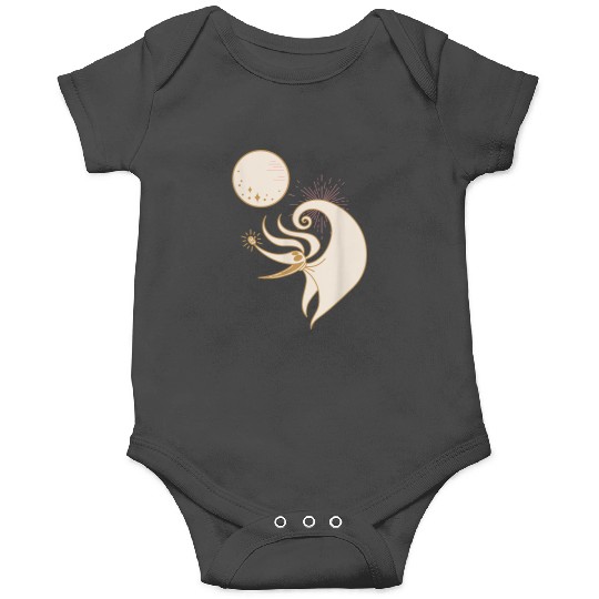 Disneyss The Nightmare Before Christmas Zero And The Full Moon Onesies