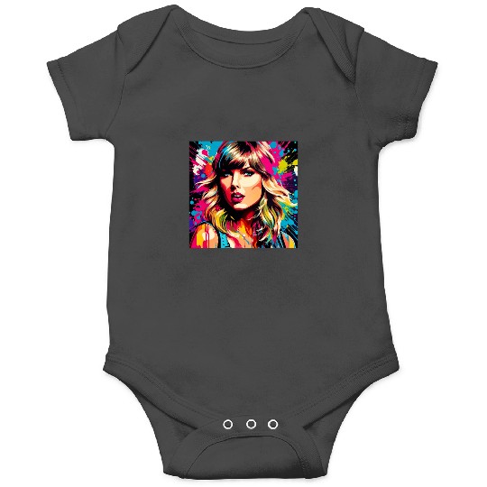Discover Neon Pop Art Taylor Onesies