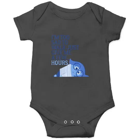 Disney Pixar Inside Out I'm Too Sad To Walk Emotion Portrait Premium Onesies