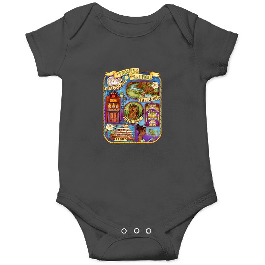 Discover Disney Princess And The Frog Group Shot Large Map Onesies