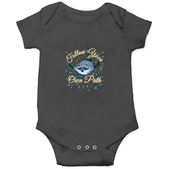 Disney Pocahontas Meeko Follow Your Own Path Text Onesies