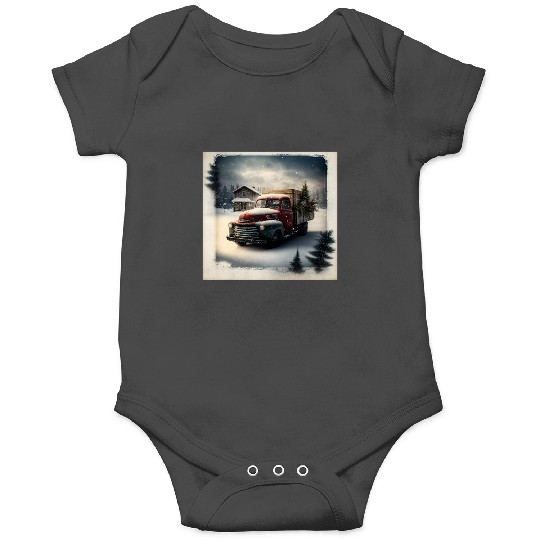 Discover Christmas next day delivery Winter truck car Art T-shirt Sticker Gift Gifts  sticker Sticker:  Taylor Music ,Taylor Vintage,Taylor Tour ,Taylor Christmas GIFT S-5XL Onesies