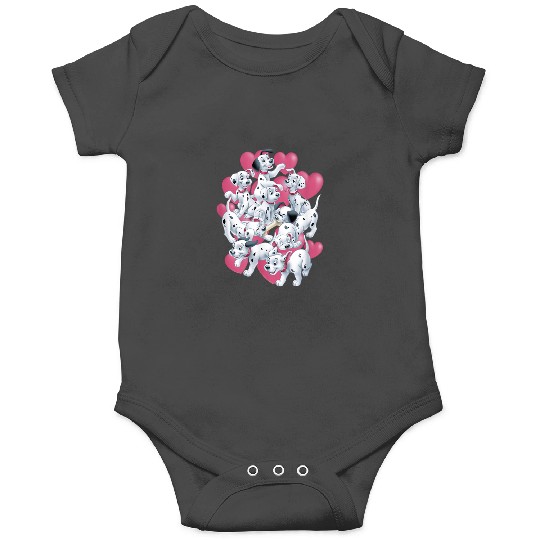 Discover Disney 101 Dalmatians Valentines Day Puppies Hea Onesies