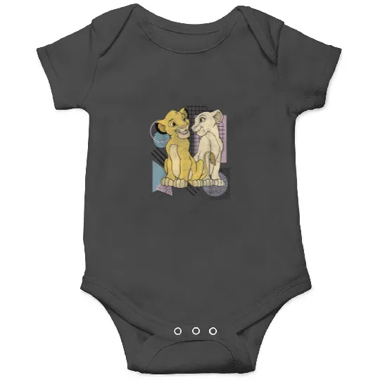 Disney Lion King Simba Nala Meet Eyes Valentines Onesies