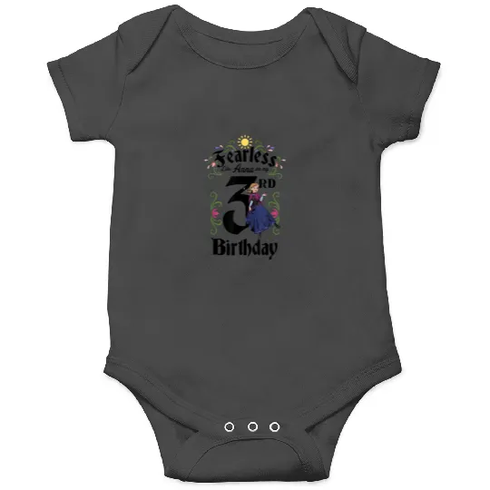 Discover Disney Frozen Anna Fearless On My 3rd Birthday Onesies