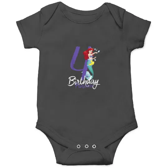 Discover Disney Little Mermaid Ariel 4th Birthday Princes Onesies