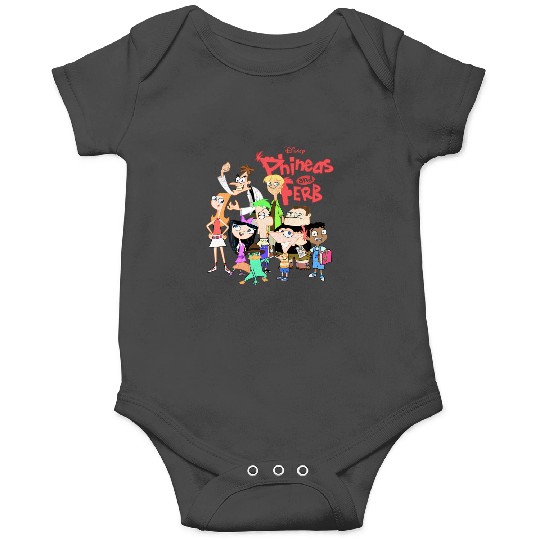 Discover Disney Phineas And Ferb The Group Logo Onesies