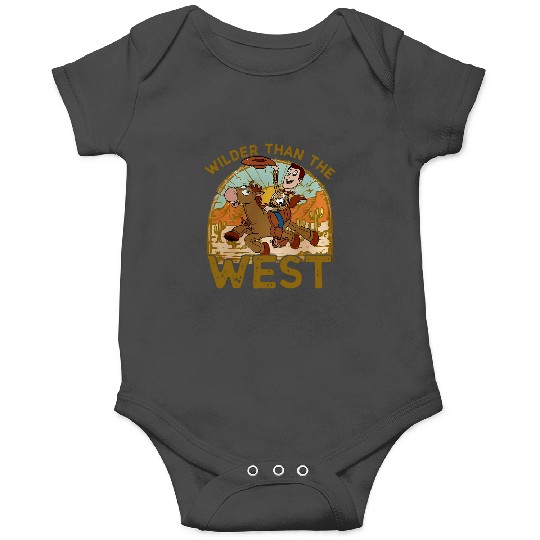 Discover Disney Toy Story Cowboy Woody Bullseye Wilder Onesies