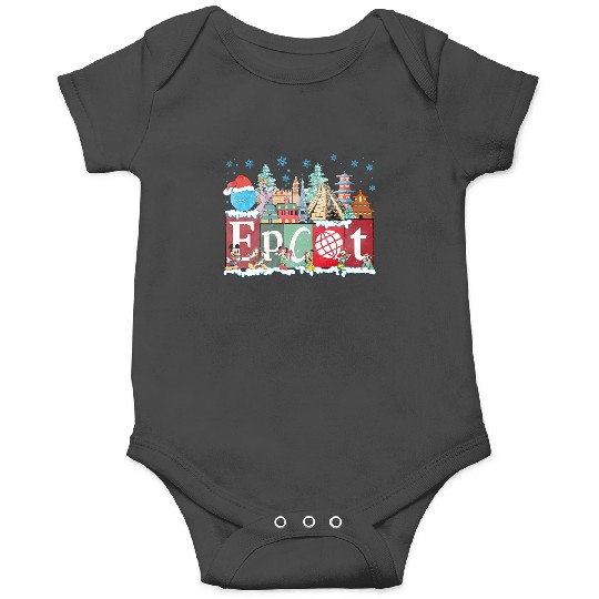 Disney Epcot Christmas Onesies, Joy to the World Christmas 2023 Onesies