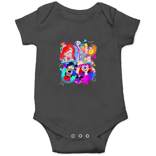 Discover Disneyss A Goofy Movie Bubble Gum Retro Nineties Onesies