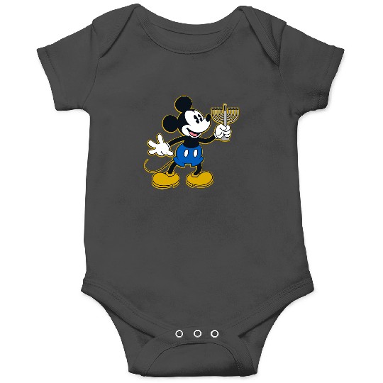 Disney Mickey Mouse Hanukkah Menorah Happy Holidays Sweatshirt Onesies