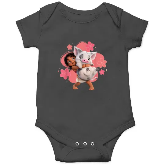 Disneyss Moana 2 Little Sister Simea And Pua Island Friends Onesies