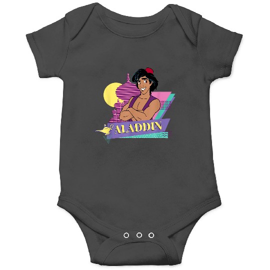 Disneyss Aladdin Retro 90s Couples Matching Aladdin Onesies