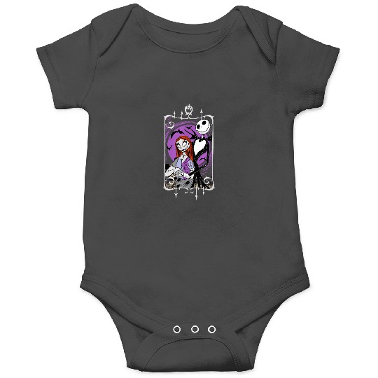 Disney Nightmare Before Christmas Jack and Sally Onesies