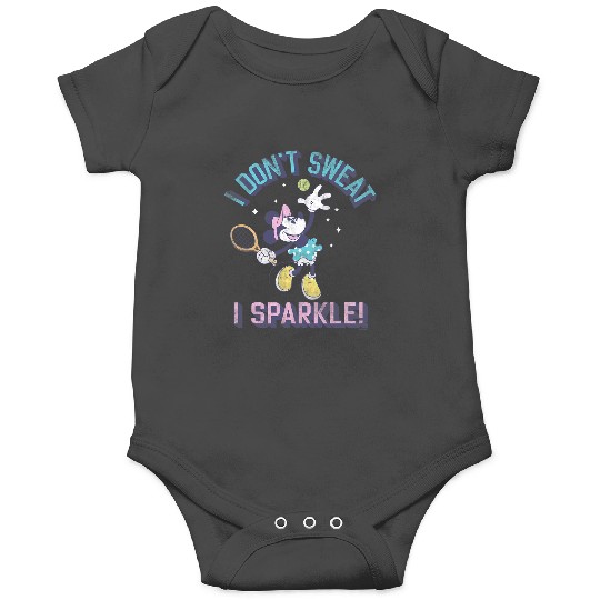 Disney Minnie Mouse Sports Tennis I Don’t Sweat, I Sparkle! Onesies