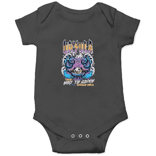 Disney Villains The Little Mermaid Ursula World Tour Band Onesies
