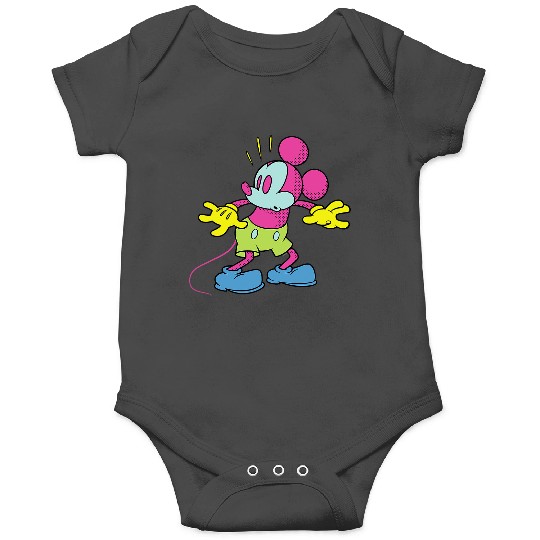 Disney Mickey Mouse Surprise Behind You Retro Pop Art Onesies