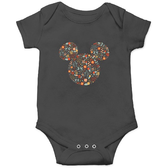 Disney Mickey Mouse Spring Head Icon Springtime Onesies