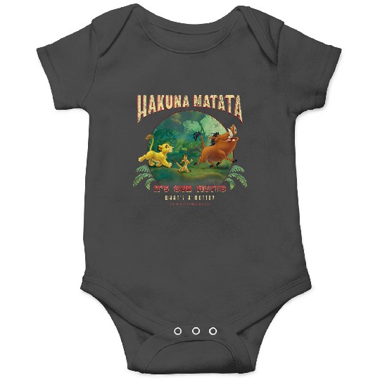 Disneyss Lion King Hakuna Matata Motto Simba Timon Pumbaa Onesies