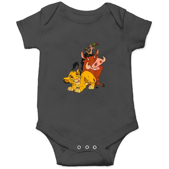Disneyss The Lion King Young Simba Timon And Pumbaa Onesies