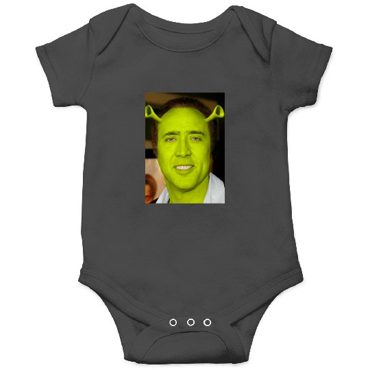 Nicolas Cage as Shrek  1: Shrek Same Swamp Forever , Shrek Shirt, Disney Fiona Princess , Shrek,Shrek Onesies