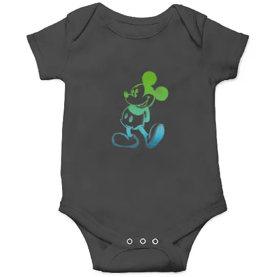 Disney Youth Painted Mickey Onesies