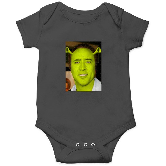 Nicolas Cage as Shrek  : Shrek Same Swamp Forever , Shrek Shirt, Disney Fiona Princess , Shrek,Shrek Onesies