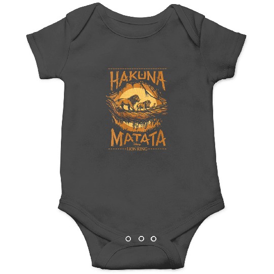 Disneyss The Lion King Live Action Hakuna Matata Sunset Poster Onesies