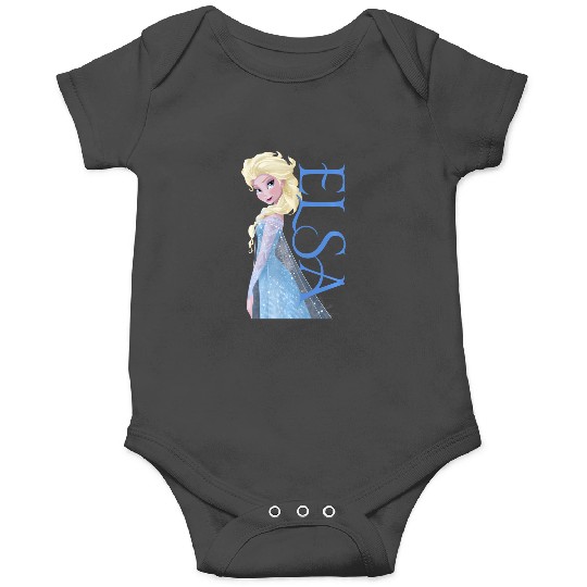 Discover Disney Frozen Elsa Snow Queen Sparkle Profile Logo Onesies