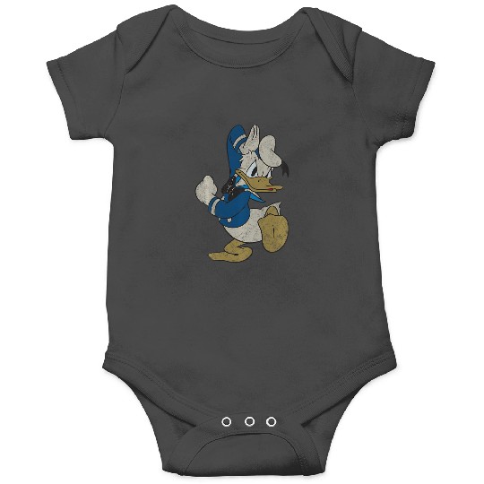 Disney - Vintage Angry Donald Duck Hat Onesies