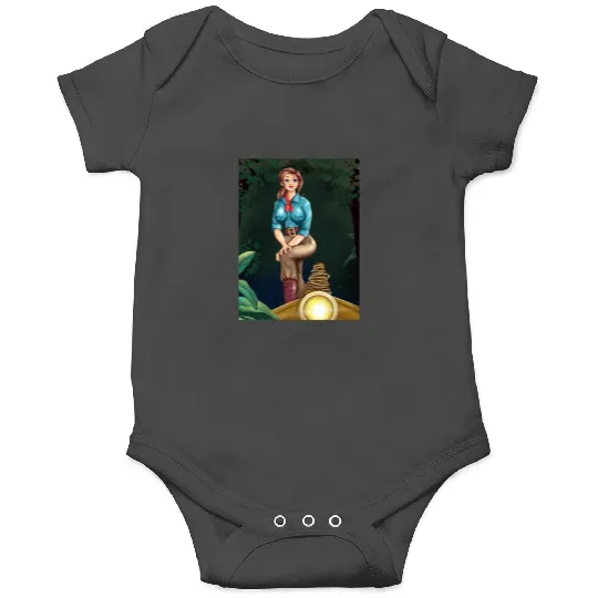 Lily Houghton Fictional Character Drawing from Disneys jungless Cruise Long Onesies